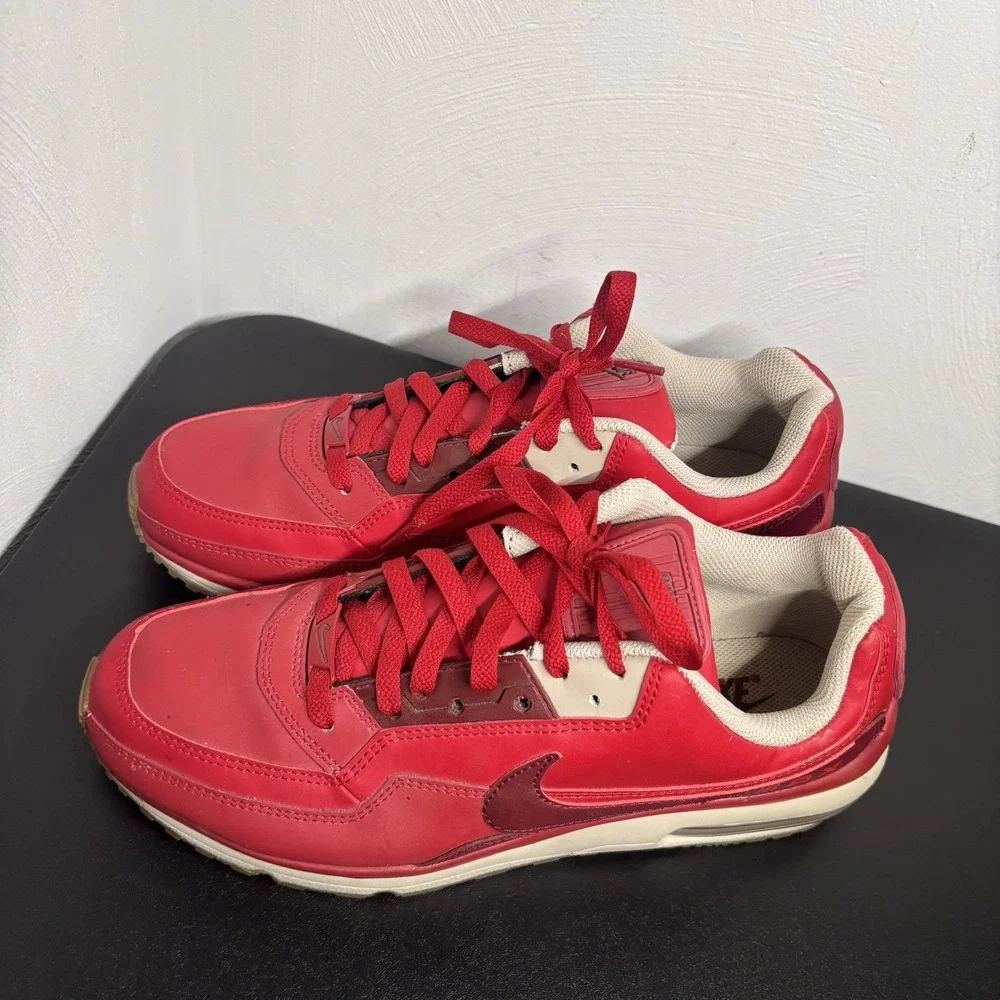Nike Air Max LTD 3‎ Gym Red Team Red String 810880-660 Men's Size 10 Shoes